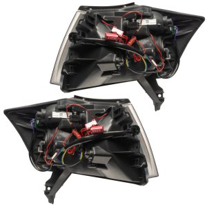 Nissan Armada Headlight Assemblies - ORACLE Lighting - ColorSHIFT w/ 2.0 Controller - `08-`15